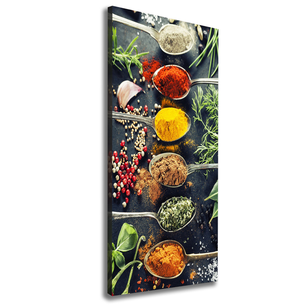 Canvas wall art Spices