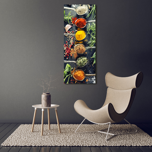 Canvas wall art Spices