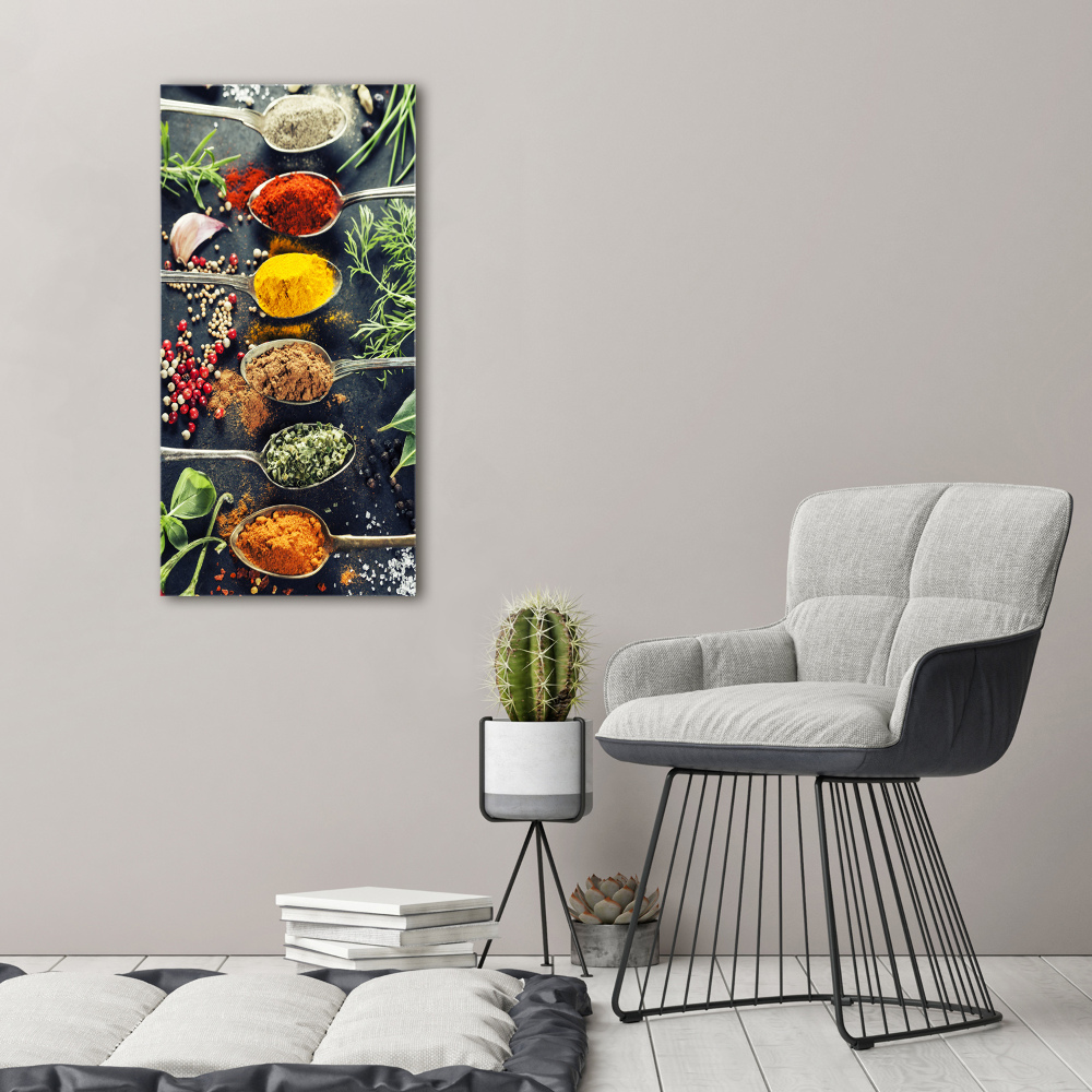 Canvas wall art Spices