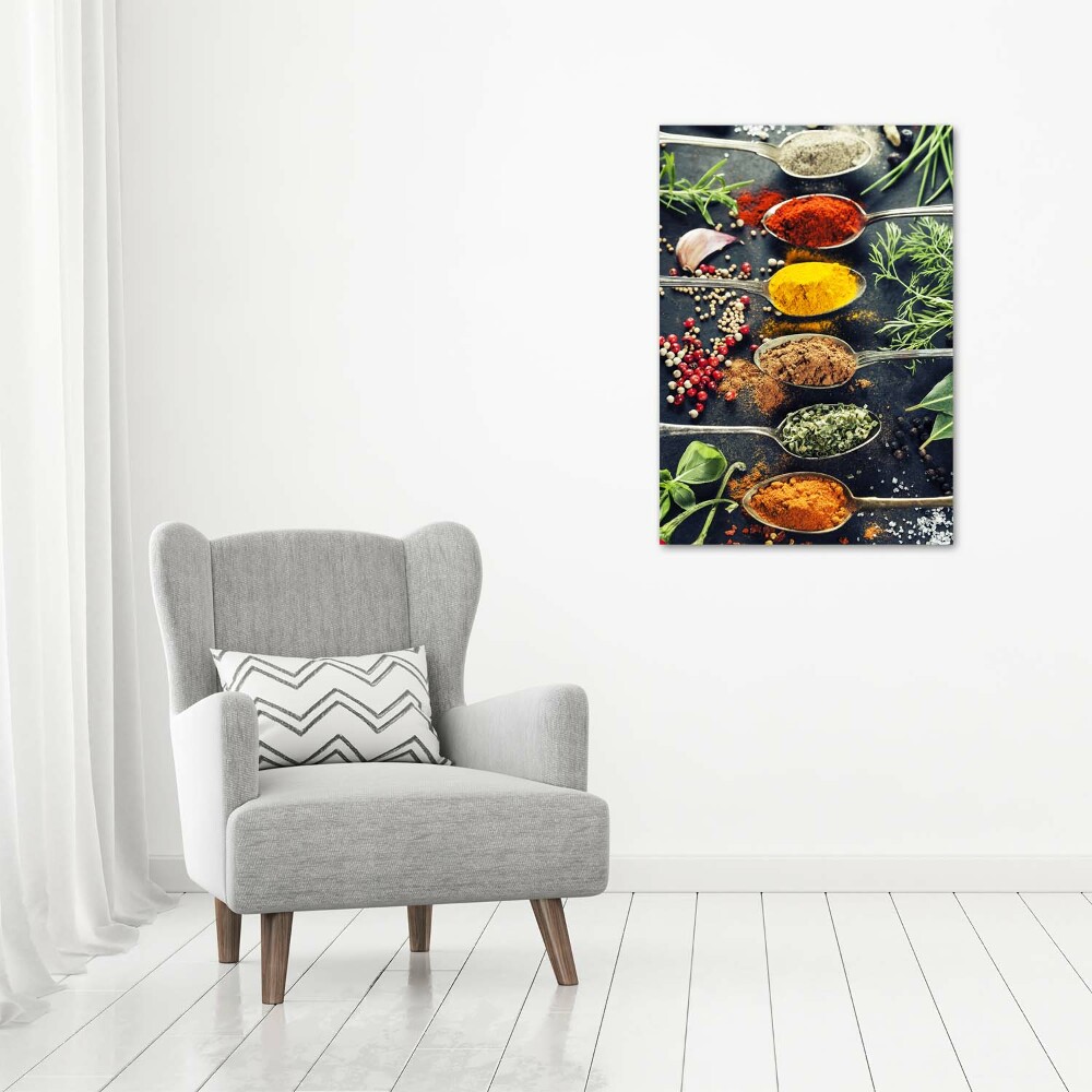 Canvas wall art Spices