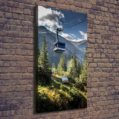 Canvas wall art Roller coaster