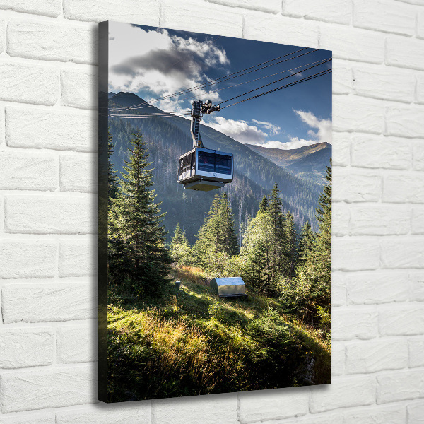 Canvas wall art Roller coaster