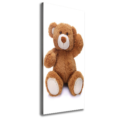 Wall art canvas large Teddy bear