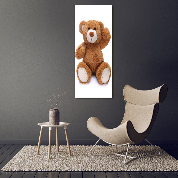 Wall art canvas large Teddy bear