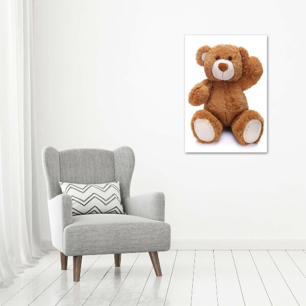 Wall art canvas large Teddy bear