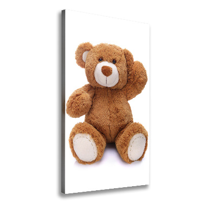 Wall art canvas large Teddy bear