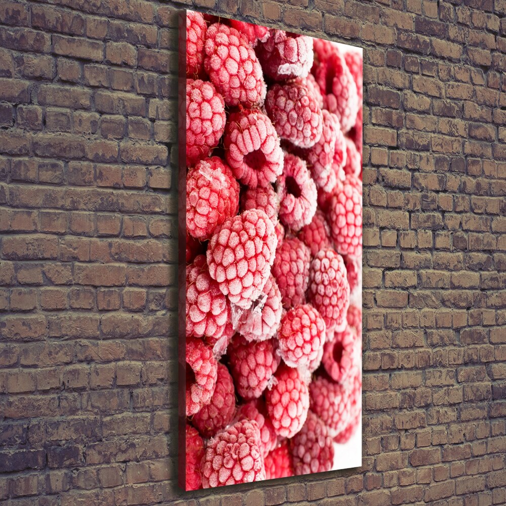 Large canvas wall art Raspberries