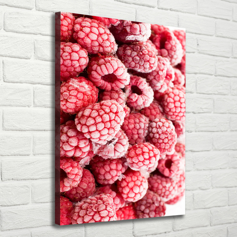 Large canvas wall art Raspberries