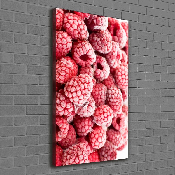 Large canvas wall art Raspberries