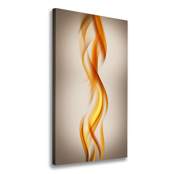 Wall art canvas large Wave abstraction