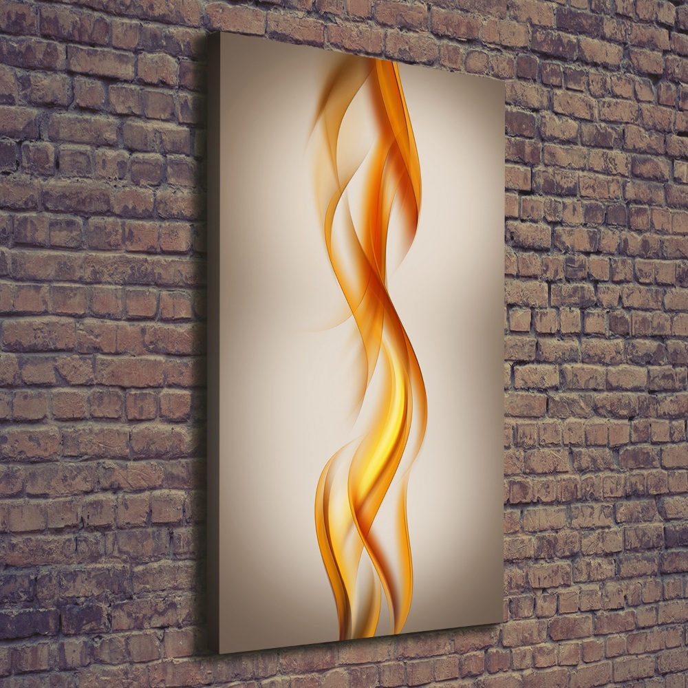 Wall art canvas large Wave abstraction