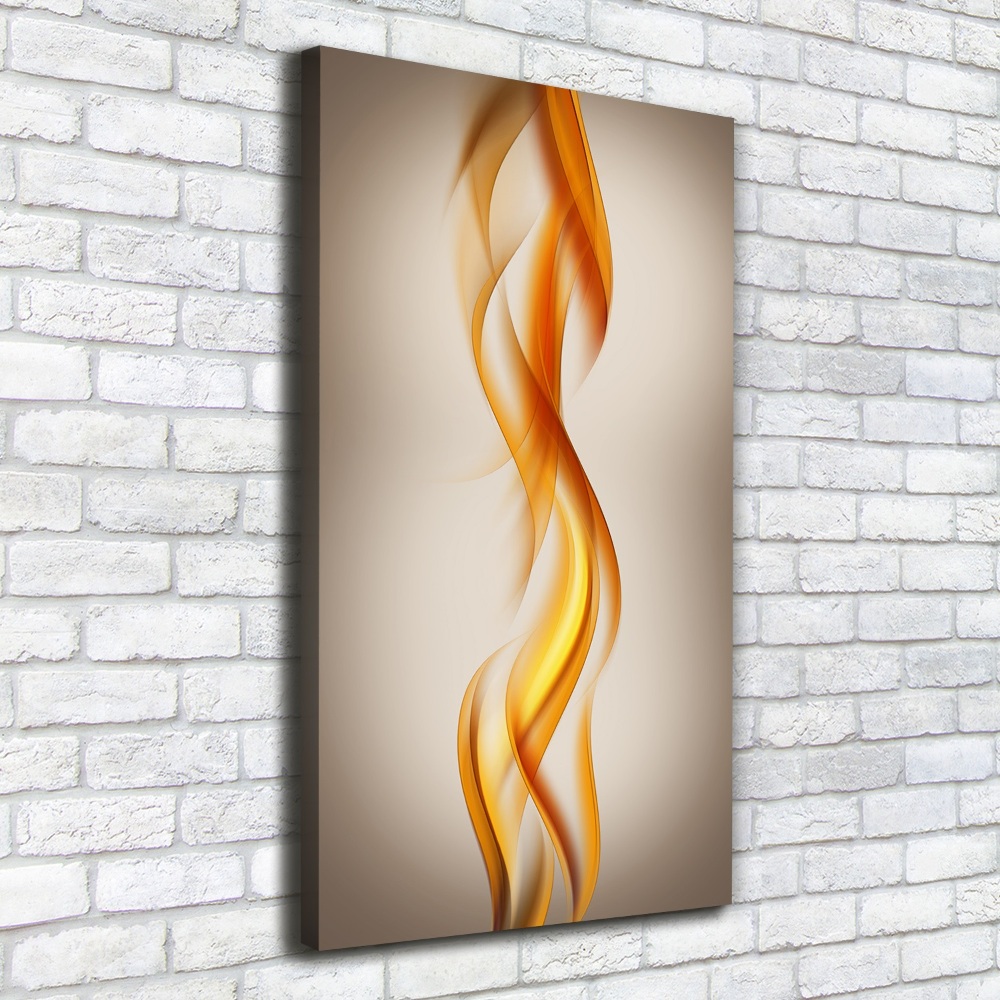 Wall art canvas large Wave abstraction