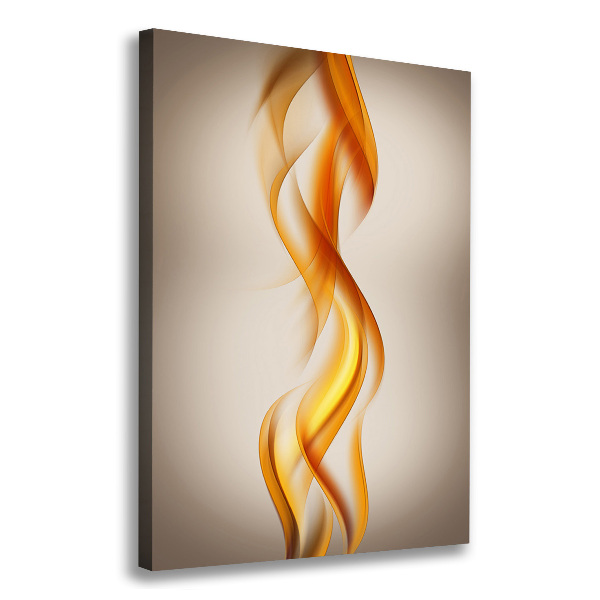 Wall art canvas large Wave abstraction