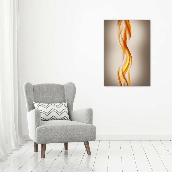 Wall art canvas large Wave abstraction