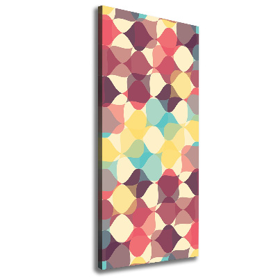 Canvas wall art Geometric background