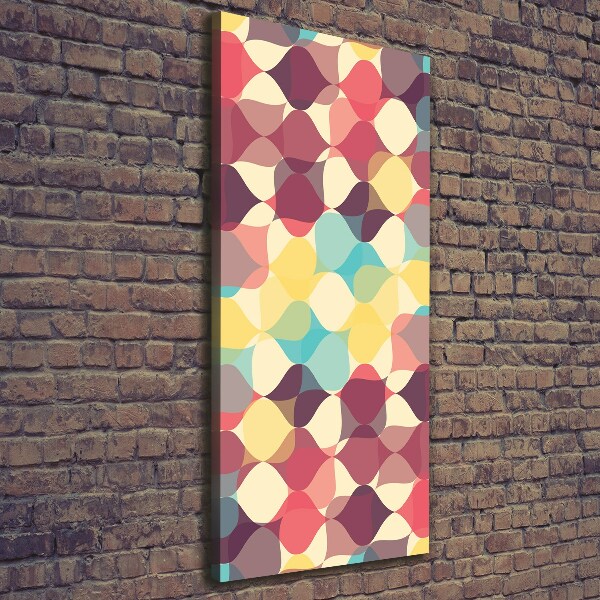 Canvas wall art Geometric background