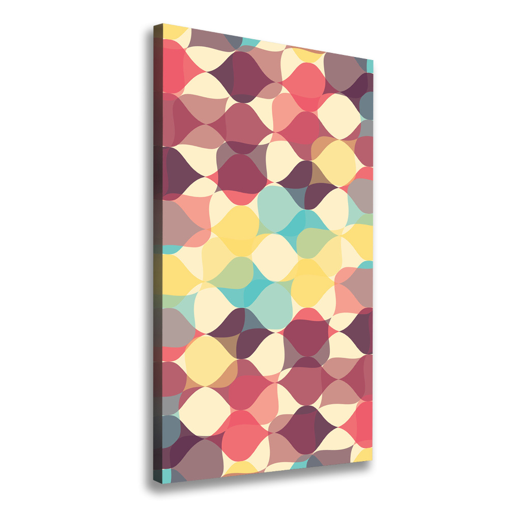 Canvas wall art Geometric background