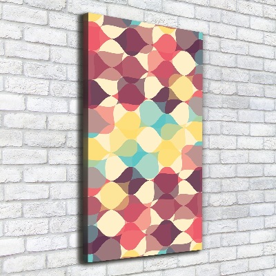 Canvas wall art Geometric background