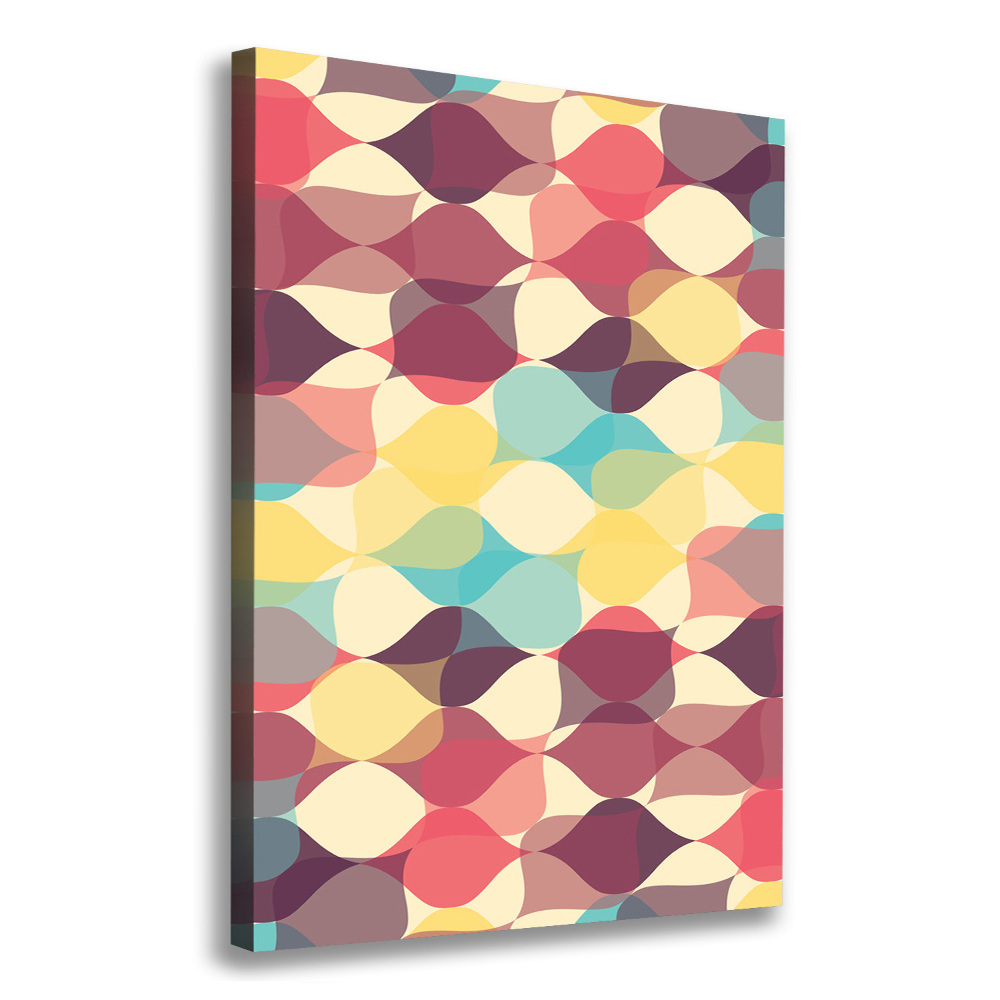 Canvas wall art Geometric background