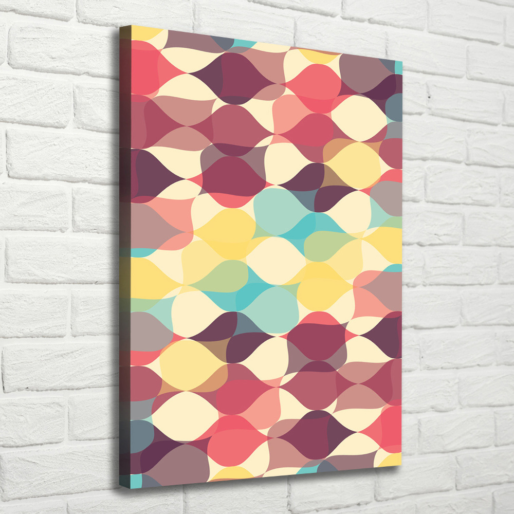 Canvas wall art Geometric background