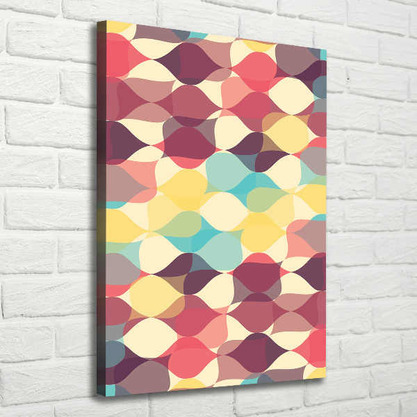 Canvas wall art Geometric background