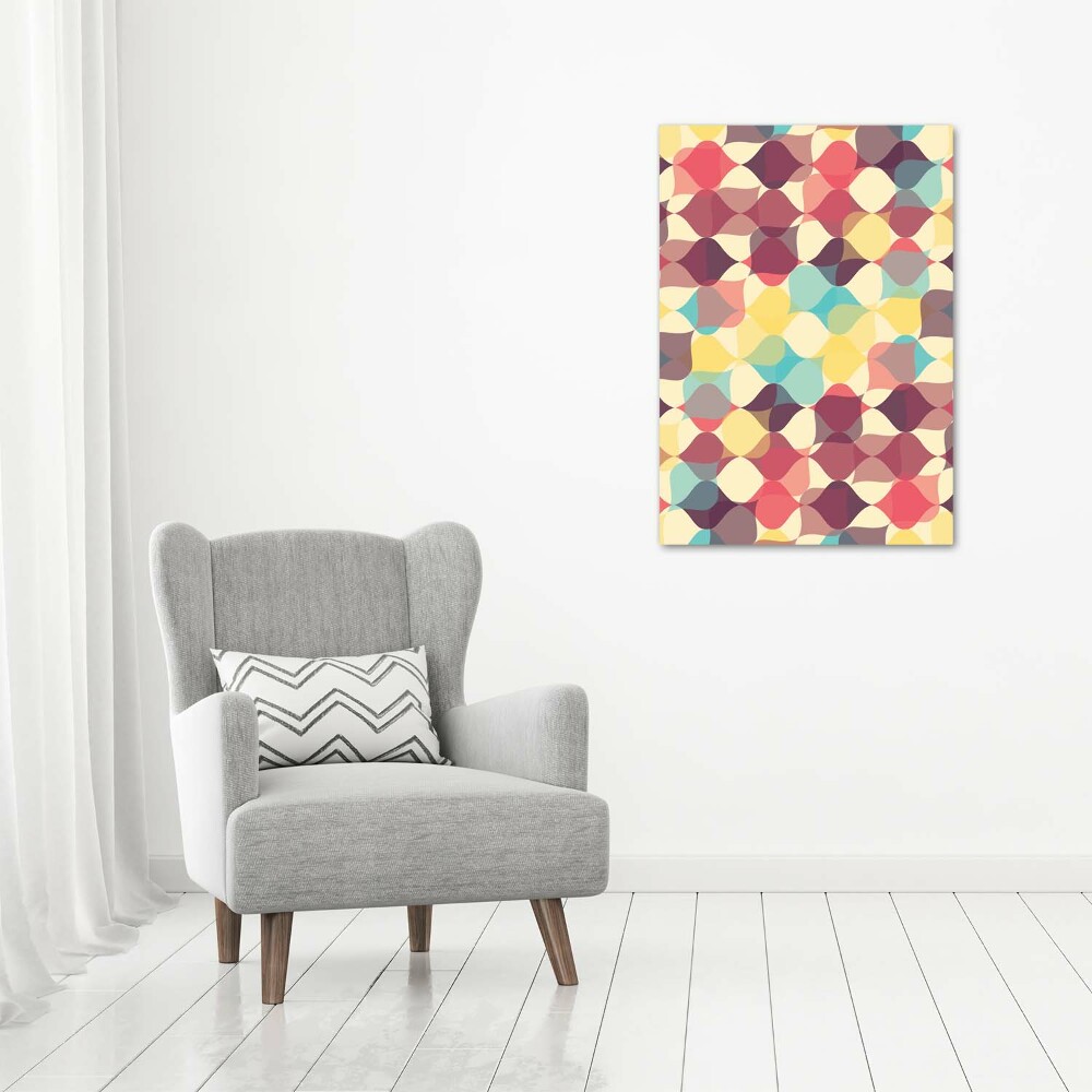 Canvas wall art Geometric background