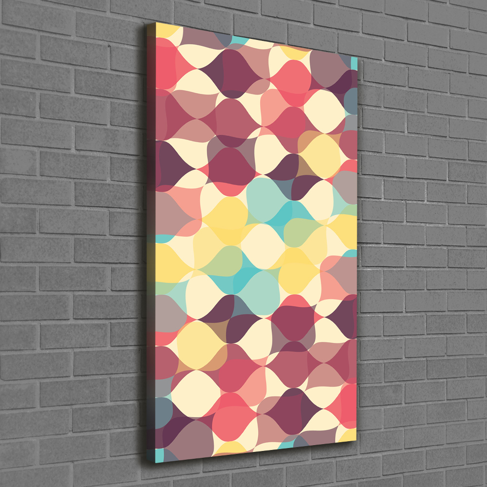 Canvas wall art Geometric background