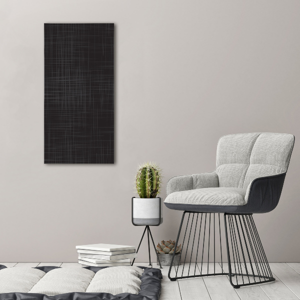 Canvas wall art Linen texture