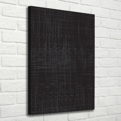 Canvas wall art Linen texture