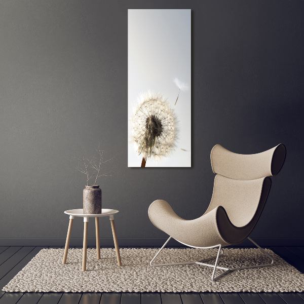 Large canvas wall art Dandelion