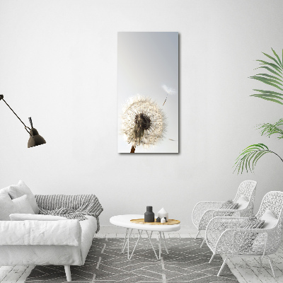 Large canvas wall art Dandelion