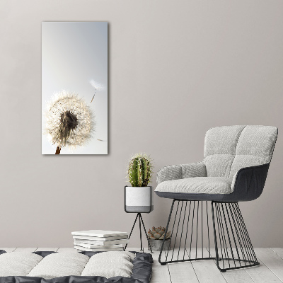 Large canvas wall art Dandelion