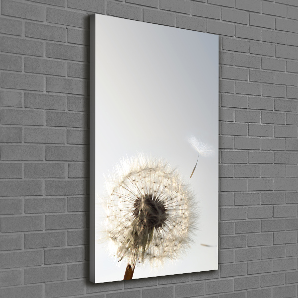 Large canvas wall art Dandelion