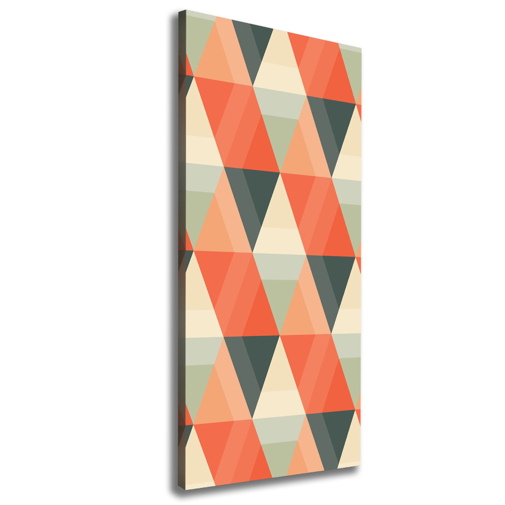 Canvas wall art Geometric background