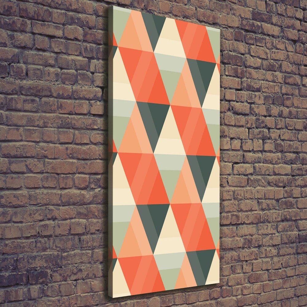 Canvas wall art Geometric background