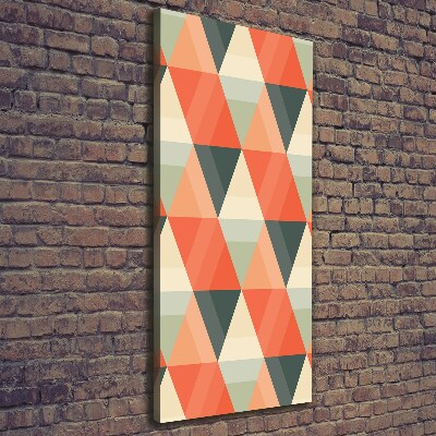 Canvas wall art Geometric background