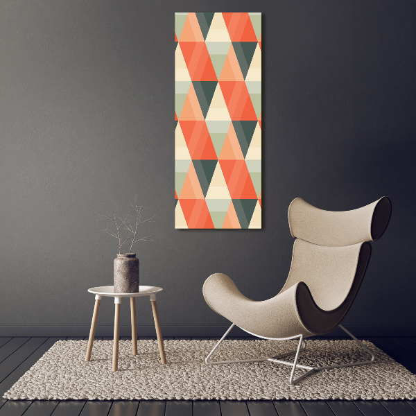 Canvas wall art Geometric background