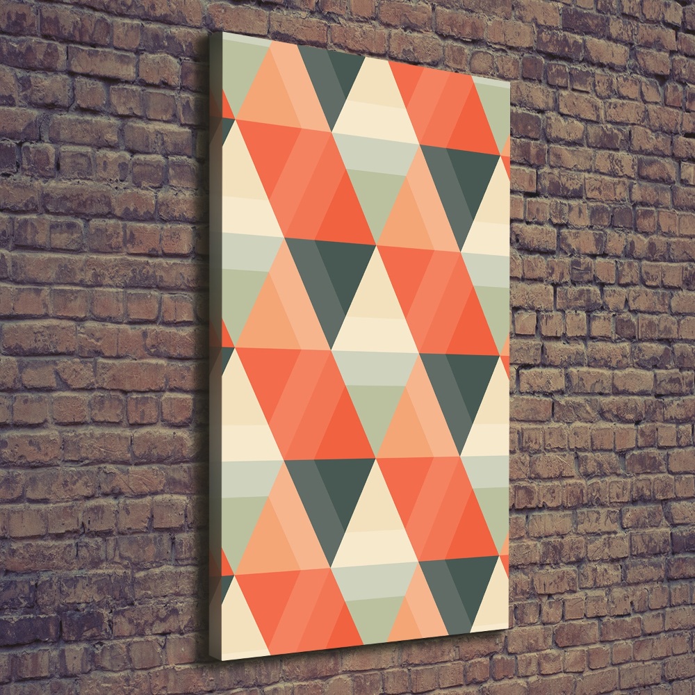 Canvas wall art Geometric background