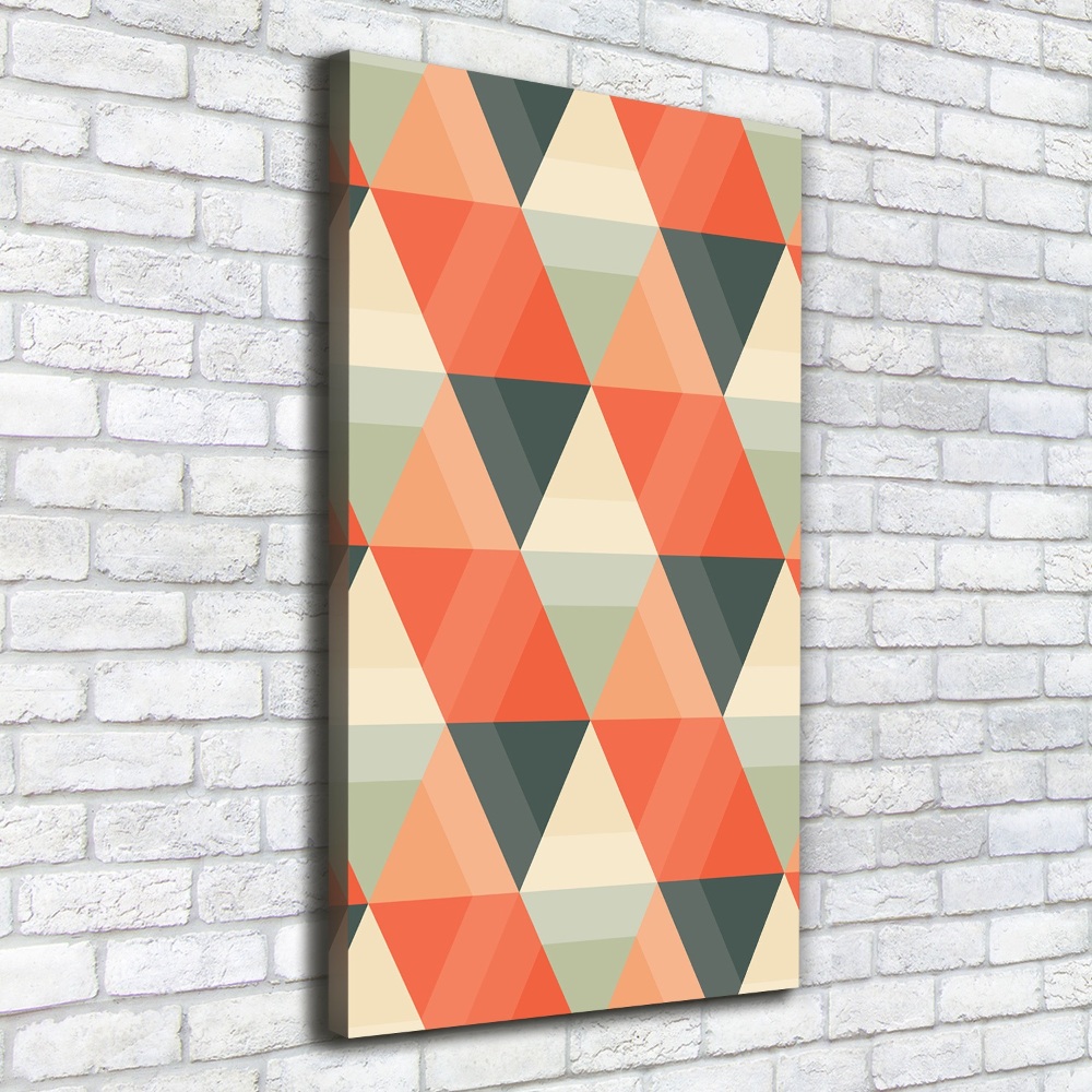 Canvas wall art Geometric background