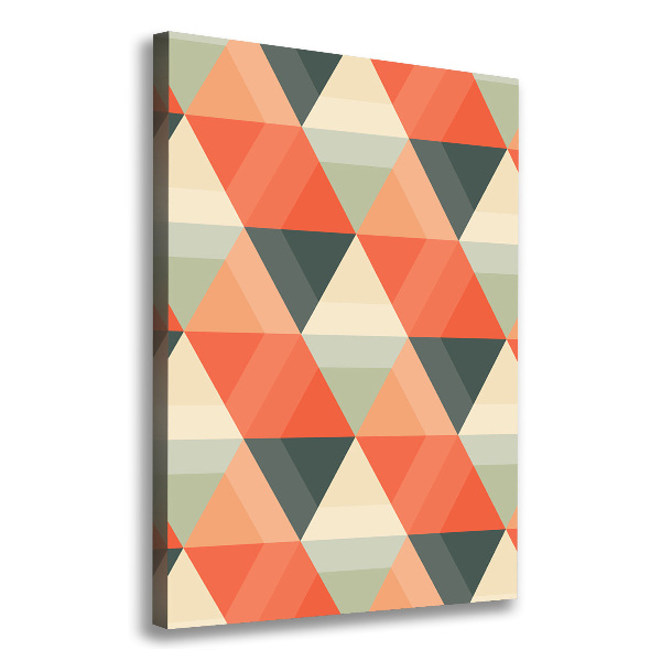 Canvas wall art Geometric background