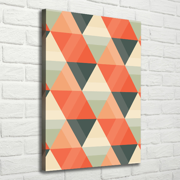 Canvas wall art Geometric background