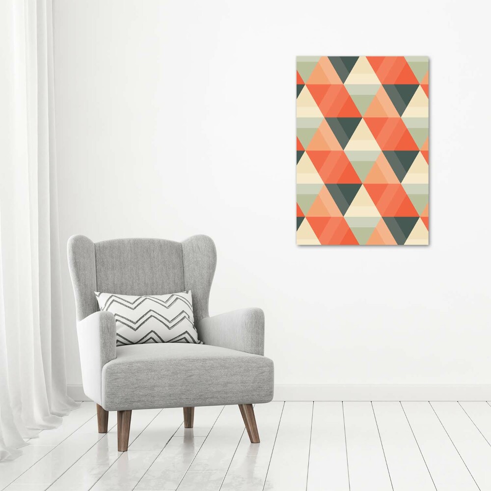 Canvas wall art Geometric background