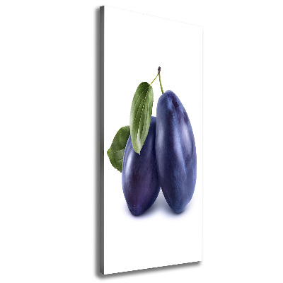 Large canvas wall art Plums