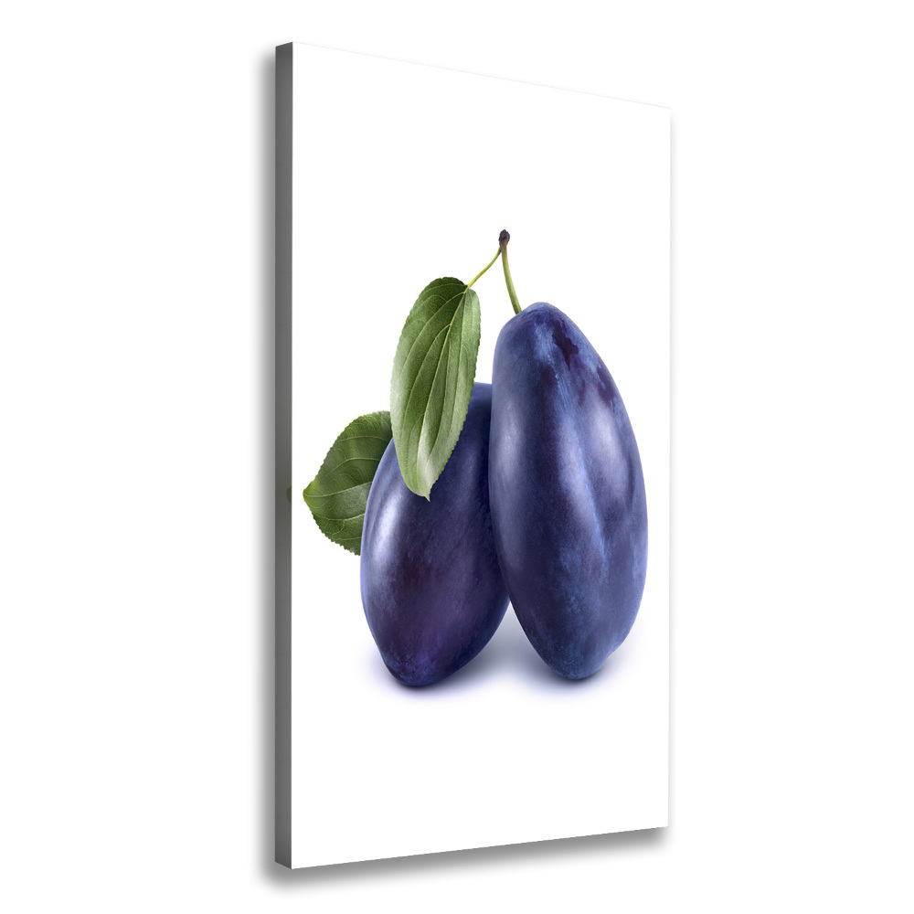 Large canvas wall art Plums