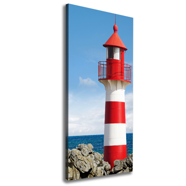 Wall art canvas large Lighthouse