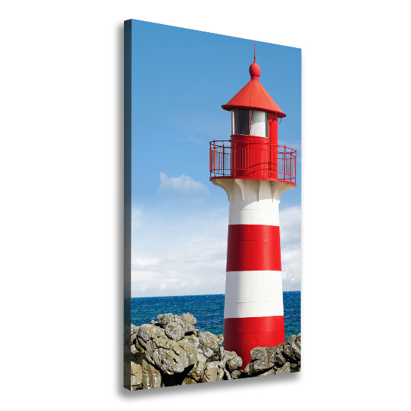 Wall art canvas large Lighthouse