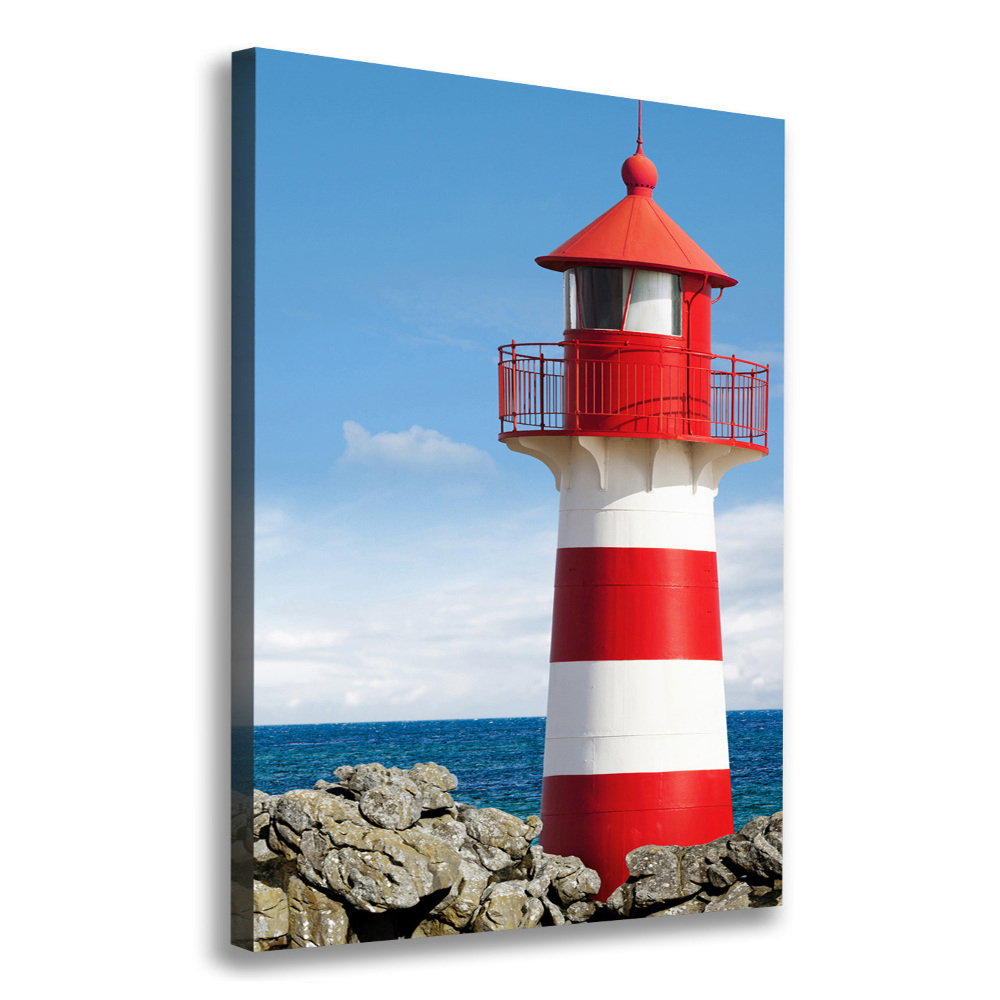 Wall art canvas large Lighthouse