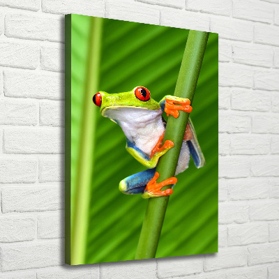 Canvas wall art Woody tree jig