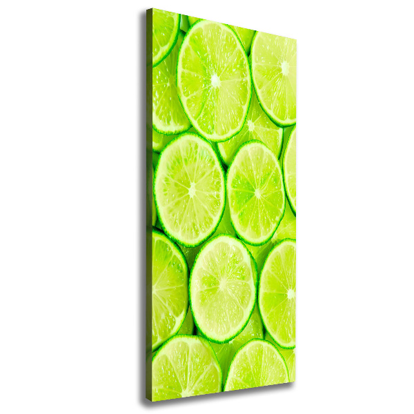 Canvas wall art Lime