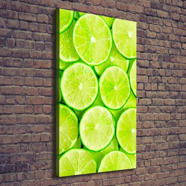 Canvas wall art Lime